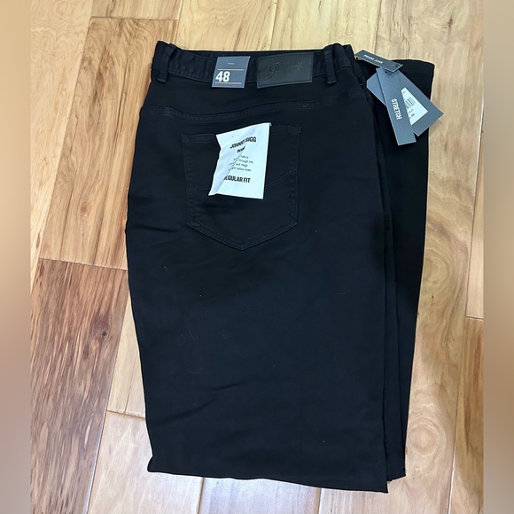 NWT Johnny Bigg BLACK MAISON REGULAR KNIT JEAN Sz 48 - Picture 5 of 8